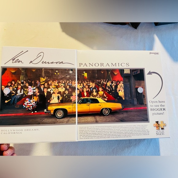 Ken Duncan Panoramic Puzzle~Images of America Puzzle Hollywood Dreams NWT - Picture 2 of 3